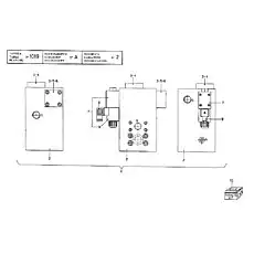 CONNECTOR - Блок «LIFTING SPEED BOOSTER CONTROL VALVE (OPTIONAL)»  (номер на схеме: 9)