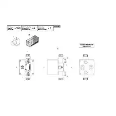 SPOOL - Блок «CONTROL VALVE  594325»  (номер на схеме: 5)
