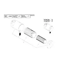 SAFETY CARTRIDGE - Блок «ENGINE AIR INTAKE - AIR CLEANER»  (номер на схеме: 4)