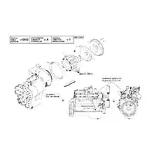SCREW - Блок «Двигатель - Приборы коробки передач (CUMMINS QSB6.7-T3)»  (номер на схеме: 11)