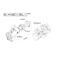 SCREW - Блок «Двигатель - Приборы коробки передач (CUMMINS QSM11-T3)»  (номер на схеме: 6)