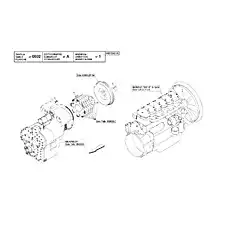 RIBBED LOCK WASHER - Блок «Двигатель - Приборы коробки передач (SCANIA DC12)»  (номер на схеме: 2)