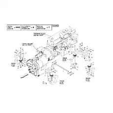 RIBBED LOCK WASHER - Блок «ENGINE INSTALLATION (CUMMINS QSM11-T3)»  (номер на схеме: 27)