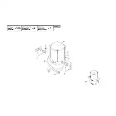 ELECTROPUMP ASS.Y 5 KG - Блок «GREASE LUBRICATION SYSTEM - ELECTRIC PUMP»  (номер на схеме: 1)