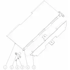 Болт M12×30 GB/T5783-2000 - Блок «Передняя упорная планка»  (номер на схеме: 6)