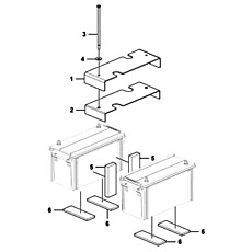 Фиксатор аккумулятора