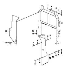 Washer GB97.1-24EpZn-300HV - Блок &laquo;Brachet&raquo;  (номер на схеме: 3)