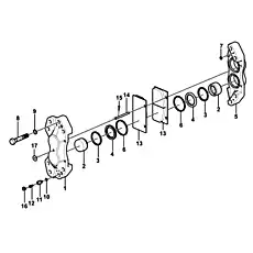 Spring washer GB93-22-65Mn - Блок &laquo;Тормозной суппорт в сборе&raquo;  (номер на схеме: 9)