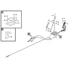 Bolt GB5783-M6×20EpZn-8.8 - Блок «Управляющий механизм»  (номер на схеме: 1)