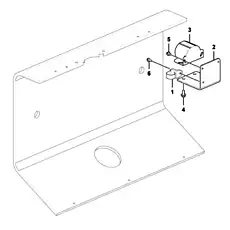 Buzzer KSHM-12F4 - Блок &laquo;Electrical equipment&raquo;  (номер на схеме: 3)