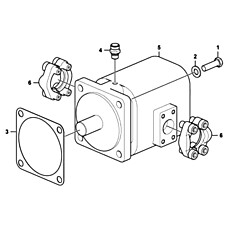 Смазка двигателя в сборе