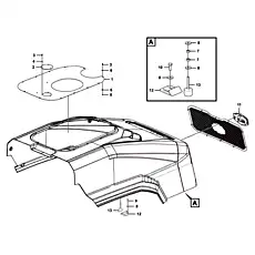 Nut GB6170-M6EpZn-8 - Блок «Трубка»  (номер на схеме: 5)