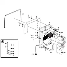 Clamp JB8870-d60 - Блок &laquo;Радиатор в сборе&raquo;  (номер на схеме: 10)