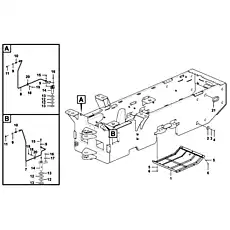 Bolt - Блок &laquo;Аксессуары для задней рамы&raquo;  (номер на схеме: 15)