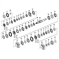 Tooth holder 1701391-11 - Блок &laquo;Вторая ось&raquo;  (номер на схеме: 5)