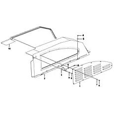 Washer GB96.1-6EpZn-300HV - Блок &laquo;Splash shield&raquo;  (номер на схеме: 7)