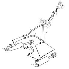 Система цилиндров поворота