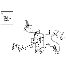 Block - Блок «Система ходового тормоза»  (номер на схеме: 9)