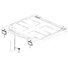 Lamp 148×86-H3-24V - Блок &laquo;Рабочая фара&raquo;  (номер на схеме: 1)
