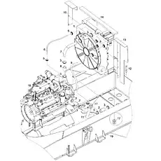 Engine coolant 30L - Блок «COOLING SYSTEM D00757701300000002Y»  (номер на схеме: 16)