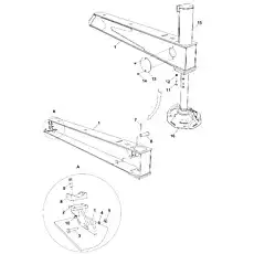 Washer - Блок «OUTRIGGER ASSEMBLY D00755700800000000Y»  (номер на схеме: 4)