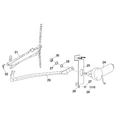 DRIVER'S CAB (Front WINDSHIELD WIPER SYSTEM) D1130000414_100037Y