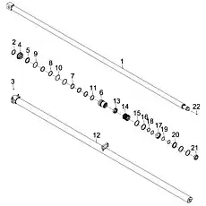 U-ring - Блок «TELESCOPING CYLINDER D00755918400100000_6400Y»  (номер на схеме: 5)
