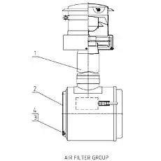 GASKET - Блок «AIR FILTER GROUP S80000238»  (номер на схеме: 2)