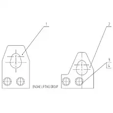 PLAIN WASHER GB/T97.1-16-200HV-Y - Блок «ENGINE LIFTING GROUP S00000796»  (номер на схеме: 3)
