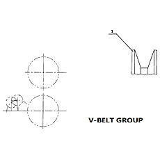 V-BELT GROUP C16CZ-7M4710