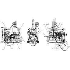 PARTS GROUP, ENGINE APPLICATION (S00018882)