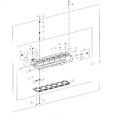 PIN - Блок «ГБЦ, клапан, прокладка ГБЦ»  (номер на схеме: 15)