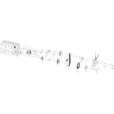 HEXAGON NUT - Блок «Крышка картера редуктора, передний сальник, амортизатор, натяжитель, вентилятор, водяной насос, масляный насос, генератор 1»  (номер на схеме: 1)