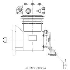 AIR COMPRESSOR ASSY D47-000-26