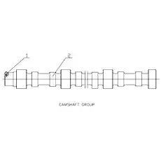 CAMSHAFT - Блок «CAMSHAFT GROUP D09-000-30C»  (номер на схеме: 2)