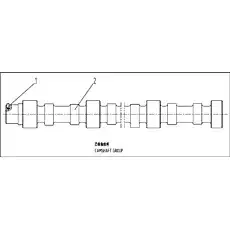 CAMSHAFT - Блок «CAMSHAFT GROUP (D09-000-900)»  (номер на схеме: 2)