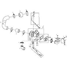 SPRING CLAMP Q/SC1092-110 - Блок «INTAKE AND EXHAUST SYSTEM 2»  (номер на схеме: 27)
