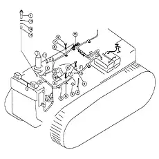 WIRING HARNESS - Блок «ENGINE ELECTRICAL SYSTEM»  (номер на схеме: 5)