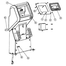 wiring harness - Блок «INSTRUMENT BOX ELECTRICAL SYSTEM»  (номер на схеме: 7)