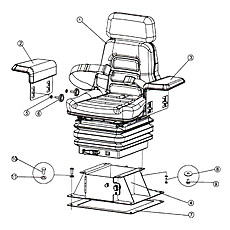 OPERATOR'S SEAT ASSEMBLY