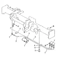 bolt - Блок «Концентрированный трубопровод»  (номер на схеме: 5)