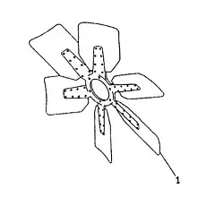 fan cooling - Блок «Вентилятор»  (номер на схеме: 1)