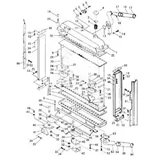 bolt M12x45 - Блок «Радиатор»  (номер на схеме: 45)