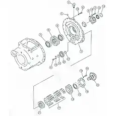bearing - Блок «Transmission transfer»  (номер на схеме: 8)