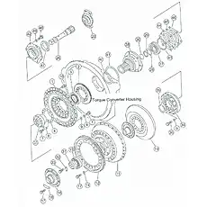 locking plate - Блок «Turbine shaft and guide pulley»  (номер на схеме: 32)