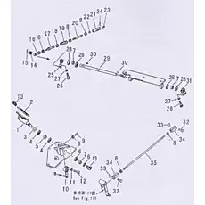 pin cotter 2X18 - Блок «Педаль замедлителя»  (номер на схеме: 15)