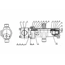 Втулка - Блок «0Т13325 Гидроцилиндр подъема»  (номер на схеме: 10)
