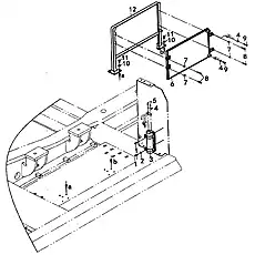 BOLT - Блок «AIR CONDITIONER 3»  (номер на схеме: 9)