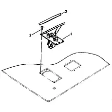 FLOOR MAT - Блок «BREAKER PIPING 1»  (номер на схеме: 2)