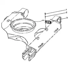 CARRIER ROLLER ASS'Y - Блок «CARRIER ROLLER ASS'Y»  (номер на схеме: 3)